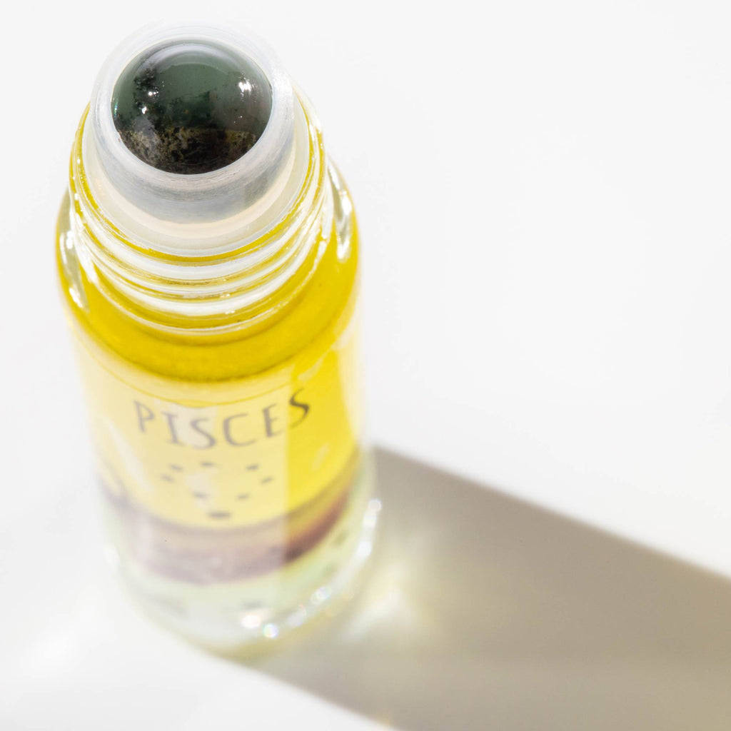 Pisces Roller - Little Shop of Oils Essential Oils Crystal Gemstone Infused Apothecary